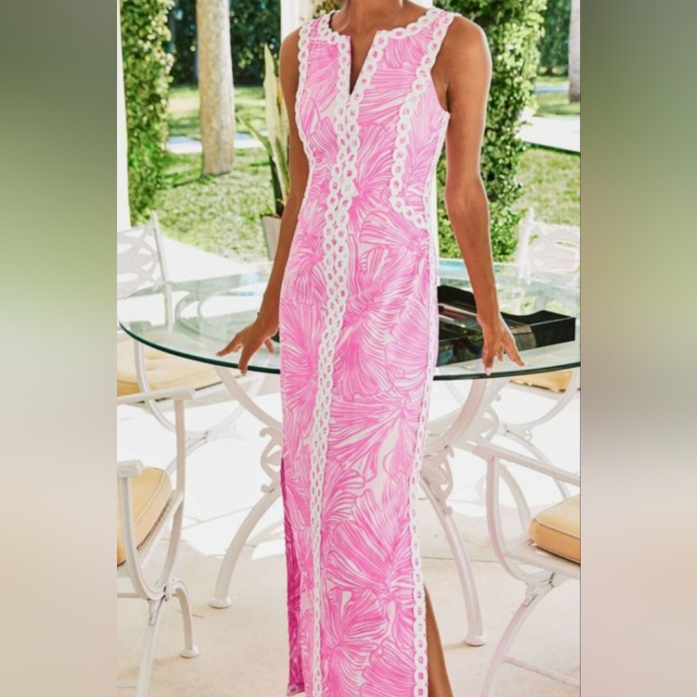 LILLY PULITZER Maxi Dress Size 2, NWT
